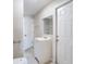 Bathroom featuring a modern vanity and tiled shower at 3850 11Th S Ave, St Petersburg, FL 33711