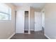 Bedroom featuring wood-look flooring, neutral walls, and a sliding closet door at 3850 11Th S Ave, St Petersburg, FL 33711