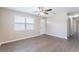 Inviting living room showcasing light hardwood floors and ample natural light at 3850 11Th S Ave, St Petersburg, FL 33711