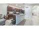 Well-equipped kitchen featuring modern appliances and ample counter space at 819 Lucent Sands Ct, Brandon, FL 33511
