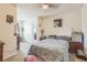 Spacious main bedroom with neutral walls, ceiling fan, and ample closet space at 819 Lucent Sands Ct, Brandon, FL 33511