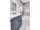 Stylish bathroom features a sleek vanity and a modern shower, perfect for a refreshing experience at 8701 Thornwood Ln, Tampa, FL 33615