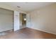 Bedroom with closet and doorway, ready for your personal design touches at 7814 34Th E Ct, Sarasota, FL 34243