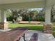 Community picnic shelter with a playground view and picnic table at 5150 San Palermo Dr, Bradenton, FL 34208