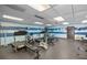 Well-equipped gym featuring treadmills, stationary bikes, and weightlifting machines at 9860 62Nd N Ter # 1047, St Petersburg, FL 33708