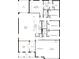 Detailed floorplan showcasing layout with bedrooms, bathrooms, kitchen and great room at 11456 Libby Rd, Spring Hill, FL 34609