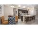 Open concept design showcasing the kitchen with stainless steel appliances and breakfast nook at 11456 Libby Rd, Spring Hill, FL 34609