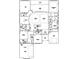 Detailed floor plan showcasing the layout of the home, including multiple bedrooms and living spaces at 5008 Sea Branch Ave, Apollo Beach, FL 33572