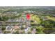 Aerial view of the property and neighborhood highlighting the location and nearby amenities at 11402 Peckham Pl, Tampa, FL 33625