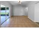 Bright living room with large sliding glass doors opening to the outdoor space at 16006 Stags Leap Dr, Lutz, FL 33559