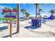 Resort-style amenities include a tiki bar, bumper boats, watersports, kayaks and cabana cove, all set on a white sand beach at 9937 Aqua Miles Path, Wesley Chapel, FL 33545