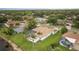 Spacious home with a screened in pool, backyard and lakeside view at 17032 Winners Cir, Odessa, FL 33556