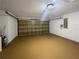 Spacious two car garage with painted floor at 9855 Morris Glen Way, Temple Terrace, FL 33637