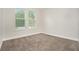 Comfortable bedroom with plush carpet and large windows at 9955 Patrician Dr, New Port Richey, FL 34655