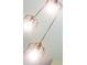 Stylish pendant lights with geometric wire shades illuminating the room at 14073 Naylor Ave, Port Charlotte, FL 33981