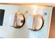 Close up of a stainless steel stove top with clearly marked and easy to read temperature controls at 14073 Naylor Ave, Port Charlotte, FL 33981