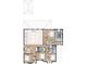 Detailed floor plan of the second floor showcasing the bedrooms, bathrooms, and closet spaces at 4013 W Inman Ave, Tampa, FL 33609