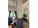 Spacious living room boasts tall ceilings, neutral walls, and large windows with natural light at 4926 Anniston Cir, Tampa, FL 33647