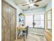 Office with ample light, desk and storage at 3805 E Bay Dr # 204, Holmes Beach, FL 34217