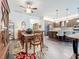 Open dining space provides seamless flow into the kitchen and living room at 15503 Corona Del Mar Dr, Wimauma, FL 33598