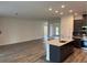 Open-concept kitchen featuring an island and ample counter space, perfect for entertaining at 3441 Gramercy Ln, Spring Hill, FL 34609