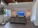 Modern living room with cozy furniture and bright lighting at 1300 Pleasant S Way, St Petersburg, FL 33705