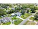 Neighborhood aerial view featuring homes with manicured lawns and a peaceful setting at 13295 Don Loop, Spring Hill, FL 34609