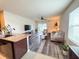 The open floor plan allows for seamless entertaining and everyday living in the living room at 11124 Leland Groves Dr, Riverview, FL 33579