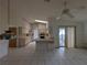 Open floor plan featuring a kitchen with a skylight at 13382 Drummond Ave, Port Charlotte, FL 33953