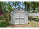 Exterior view of a clean, well-maintained storage shed at 707 63Rd S Ave, St Petersburg, FL 33705