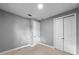 A bedroom with carpeted floors and closet space at 6256 Baywood Ct, Bradenton, FL 34211