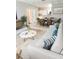 Stylishly furnished living room showcasing modern decor and an open floor plan at 4307 Bayside Village Dr # 103, Tampa, FL 33615