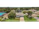 Charming home with lush landscaping, and a driveway at 5145 Prairie View Way, Wesley Chapel, FL 33545