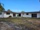 Backyard with lots of potential for renovation and customization, awaiting completion at 801 Marlin Dr, Punta Gorda, FL 33950