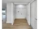 Convenient laundry room with closet and hookups ready for washer and dryer at 4506 Shadberry Dr, Tampa, FL 33624