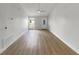 Bright and airy living room with sleek ceiling fan and modern flooring at 4506 Shadberry Dr, Tampa, FL 33624