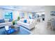 Bright living room featuring neutral colors, plush seating, and modern décor at 12105 Everglades Kite Rd, Weeki Wachee, FL 34614