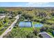 Community tennis and basketball courts at 19617 Sunset Bay Dr, Land O Lakes, FL 34638