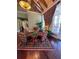 Elegant community clubhouse lobby with comfortable seating at 19617 Sunset Bay Dr, Land O Lakes, FL 34638