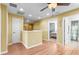 Upstairs hallway with access to bedrooms and bathroom at 19617 Sunset Bay Dr, Land O Lakes, FL 34638