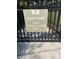 Community dog park entrance sign at 19617 Sunset Bay Dr, Land O Lakes, FL 34638
