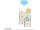 One-story house floor plan with pool at 19617 Sunset Bay Dr, Land O Lakes, FL 34638