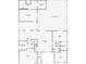 Detailed floor plan showcases layout of the home including bedrooms, bathrooms, kitchen, and screened patio/pool at 2457 Tamworth Ter, Punta Gorda, FL 33983