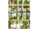 A birds-eye view of a residential area, showing the layout of the houses and streets at 1731 Clearwater Harbor Dr, Largo, FL 33770