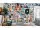 Charming living space with decorative wall art, comfortable seating, and a modern aesthetic at 1731 Clearwater Harbor Dr, Largo, FL 33770