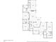 Detailed floor plan showcasing the layout of rooms on the first floor at 849 Harbor Is, Clearwater Beach, FL 33767