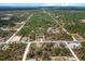 Aerial view of the property, highlighting its location among tall trees and close access to roads at 14183 English Sparrow Rd, Weeki Wachee, FL 34614