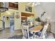 Open concept dining room with view of the kitchen at 4446 Bahama Dr, Hernando Beach, FL 34607