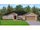 Charming single-story home with a well-manicured lawn and neutral color palette at 10387 Mahoning Ave, Weeki Wachee, FL 34614