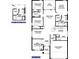 Open-concept floor plan featuring four bedrooms, two bathrooms, and a spacious Gathering room at 13197 Gulf Bay Ln, Spring Hill, FL 34609